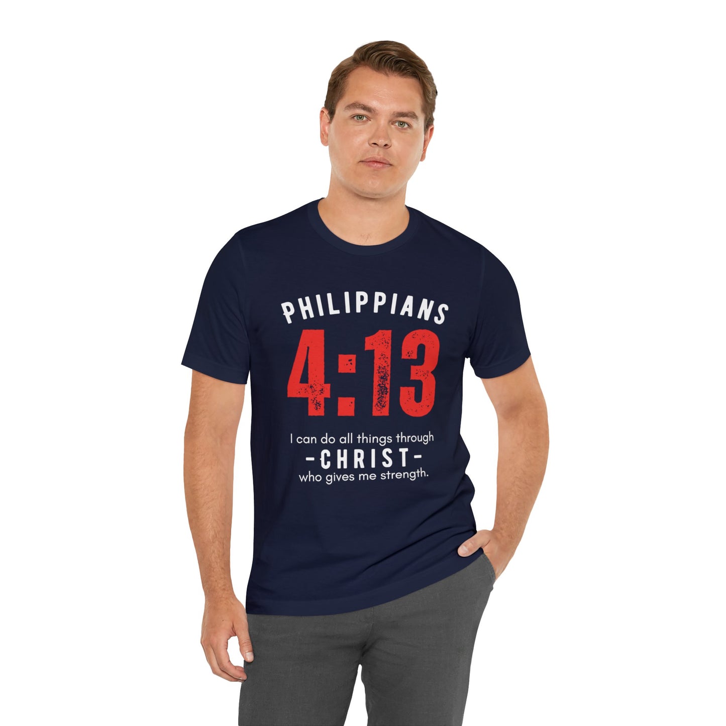 Philippians 4:13, Express Delivery, Christian T-shirt for Men and Women