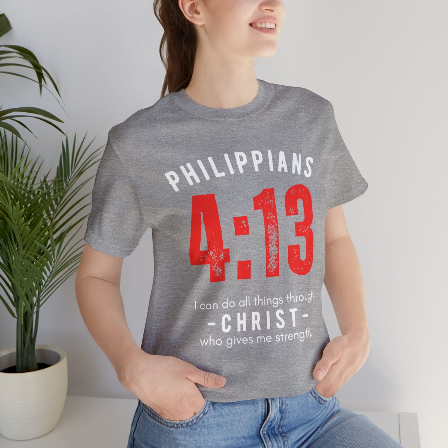 Philippians 4:13, Express Delivery, Christian T-shirt for Men and Women