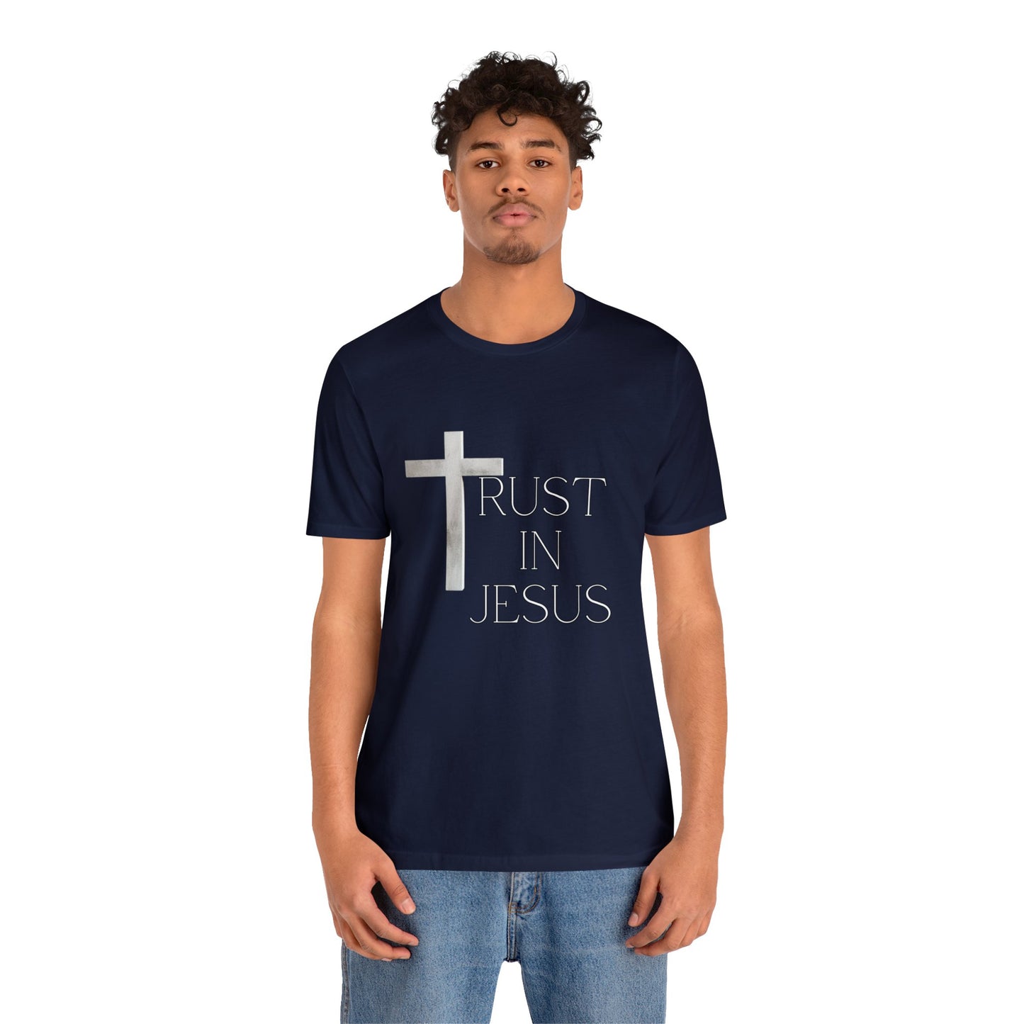 Trust in Jesus, Express Delivery, Christian T-shirt for men and women