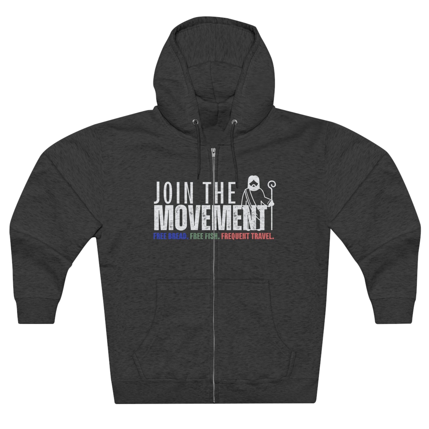 Join the Movement, Christian Zip Hoodie for Men and Women