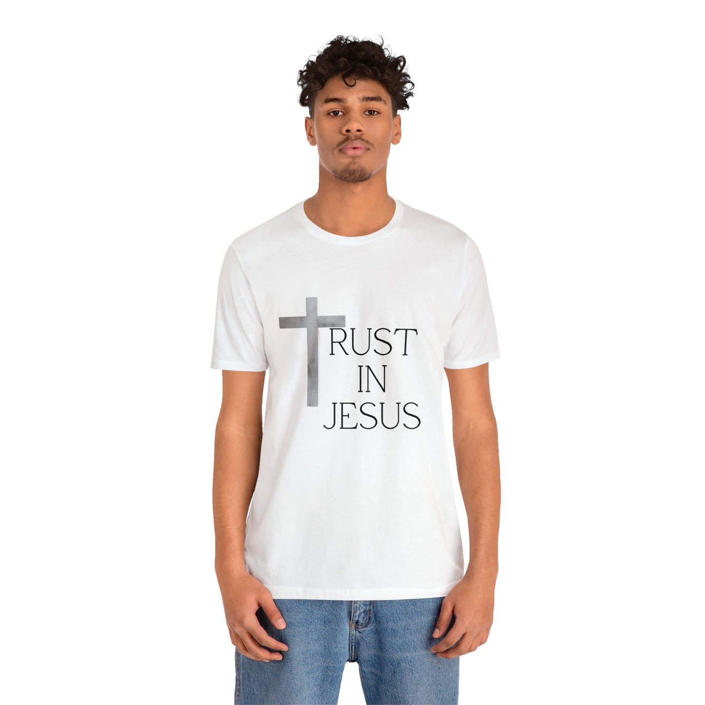 Trust in Jesus, Express Delivery, Christian T-shirt for men and women