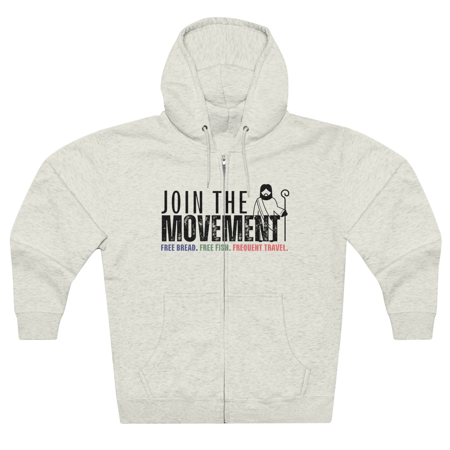 Join the Movement, Christian Zip Hoodie for Men and Women