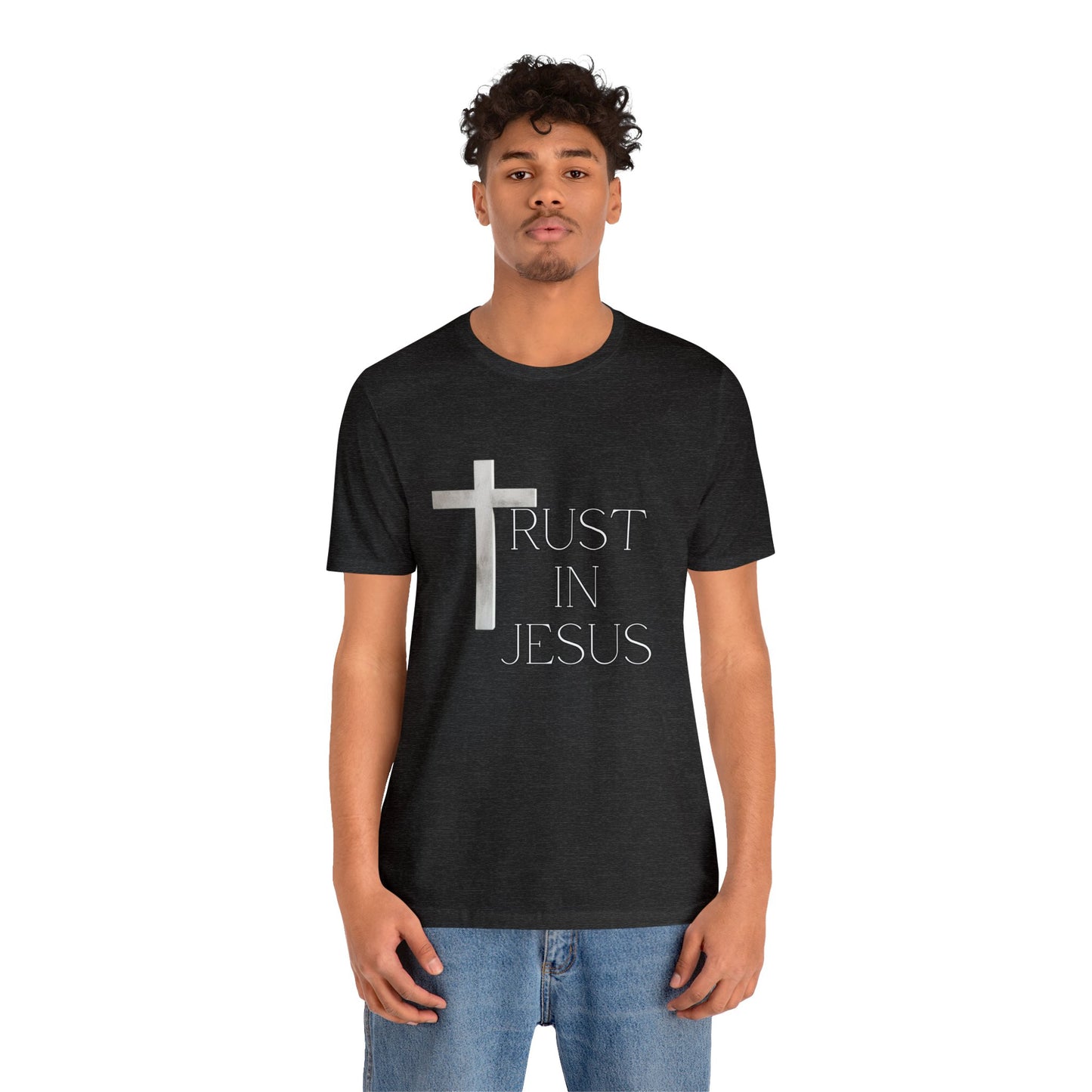 Trust in Jesus, Express Delivery, Christian T-shirt for men and women