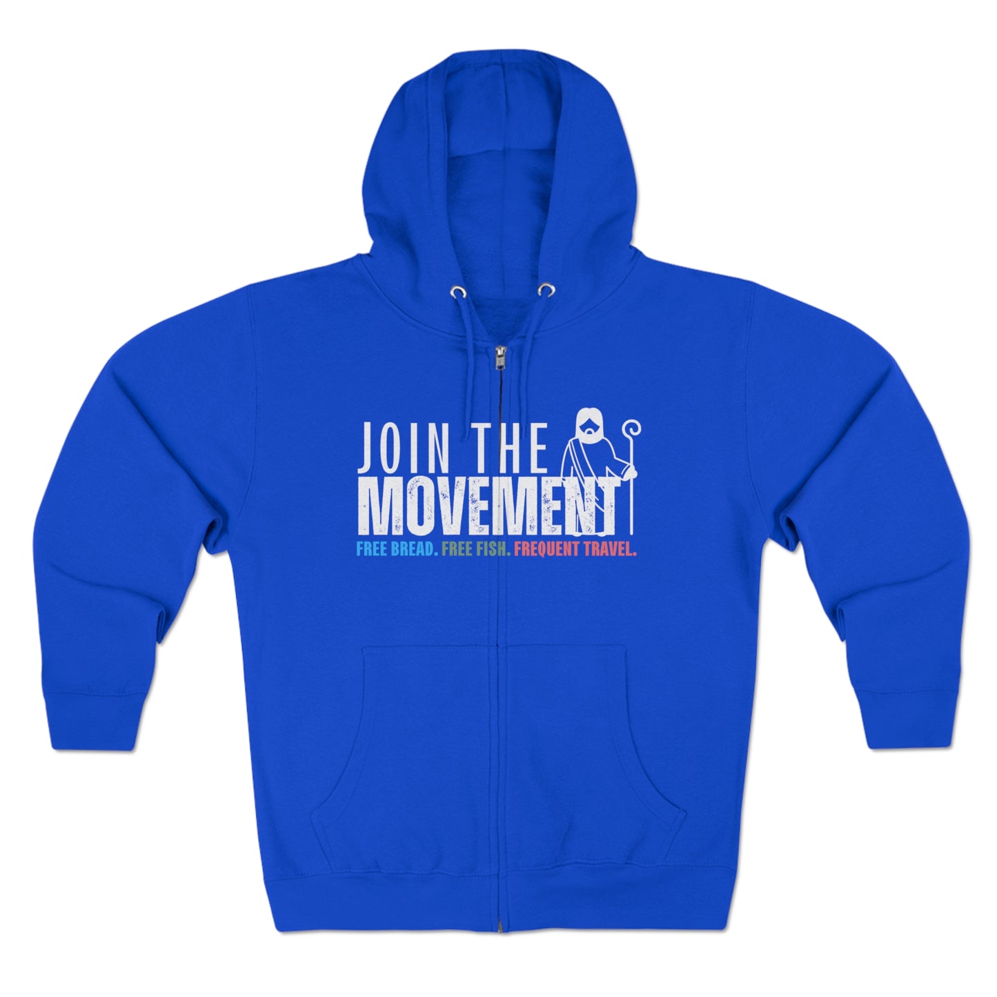 Join the Movement, Christian Zip Hoodie for Men and Women