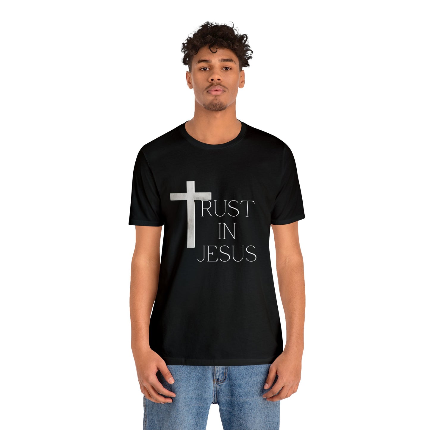 Trust in Jesus, Express Delivery, Christian T-shirt for men and women