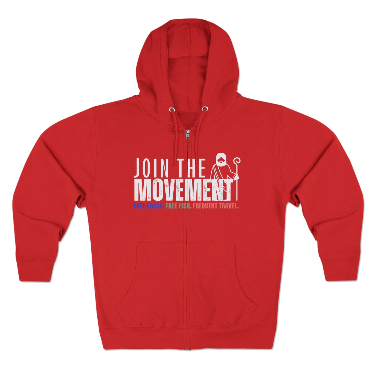 Join the Movement, Christian Zip Hoodie for Men and Women