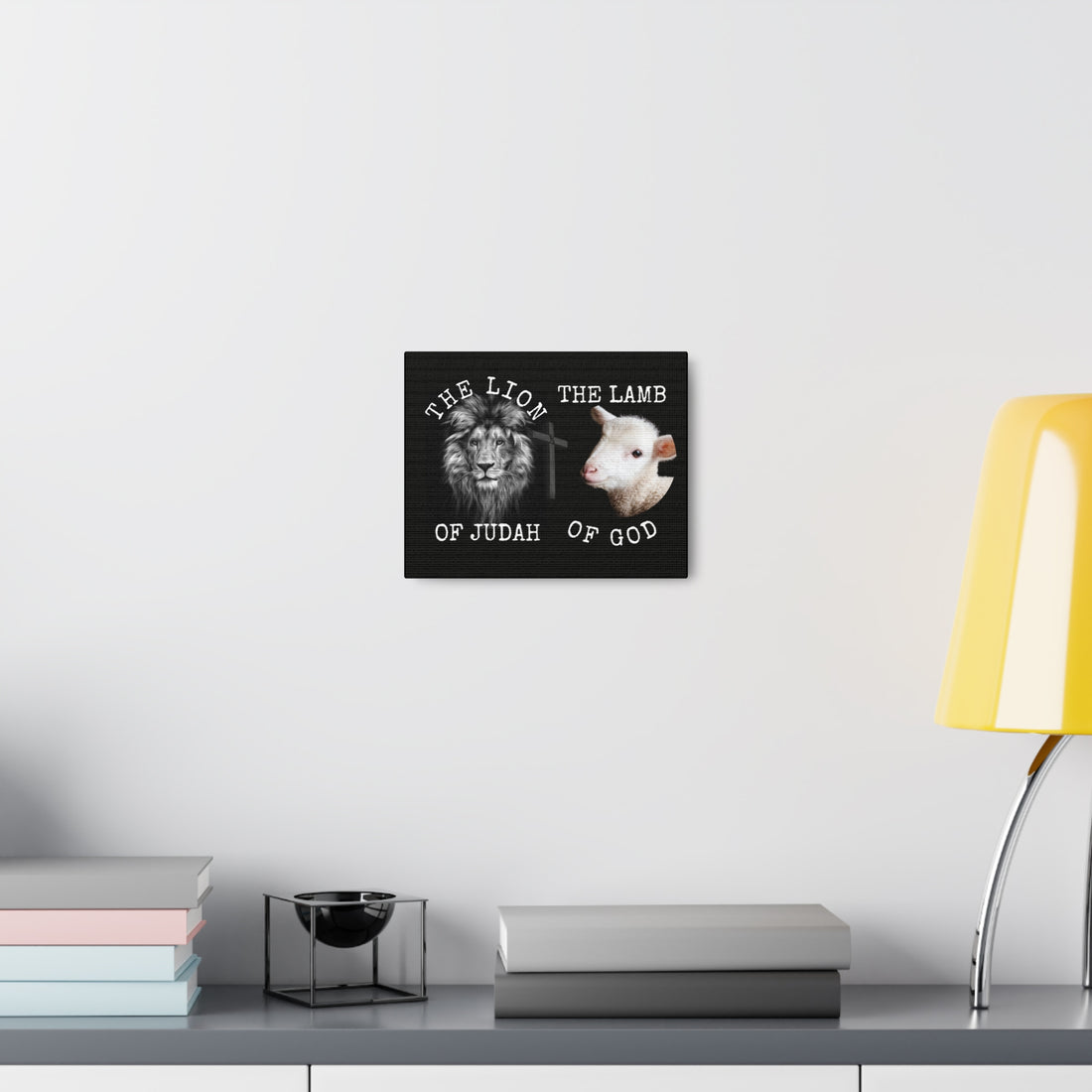 Lion and Lamb, Canvas Gallery Wraps