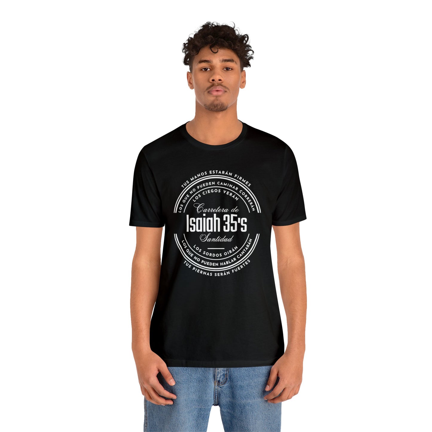 Isaiah 35, Spanish, Christian T-shirt for Men and Women