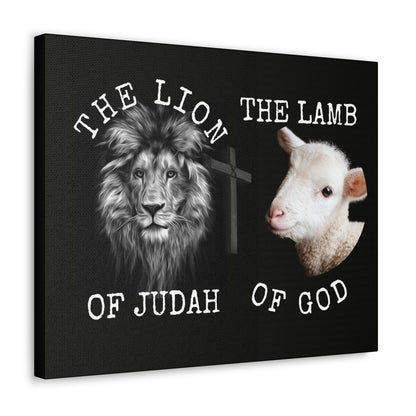 Lion and Lamb, Canvas Gallery Wraps