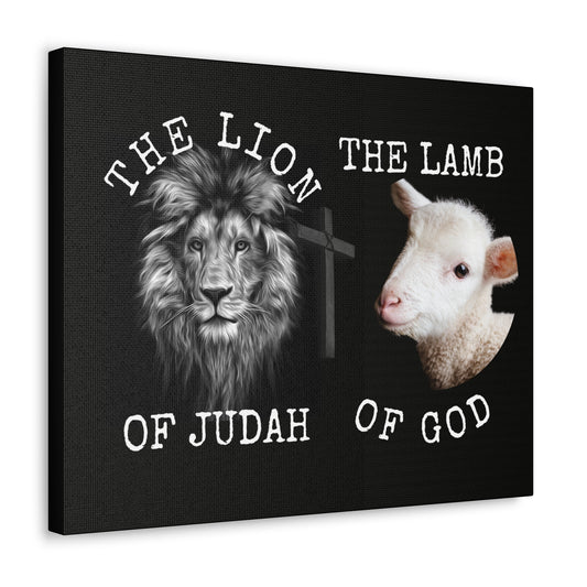 Lion and Lamb, Canvas Gallery Wraps