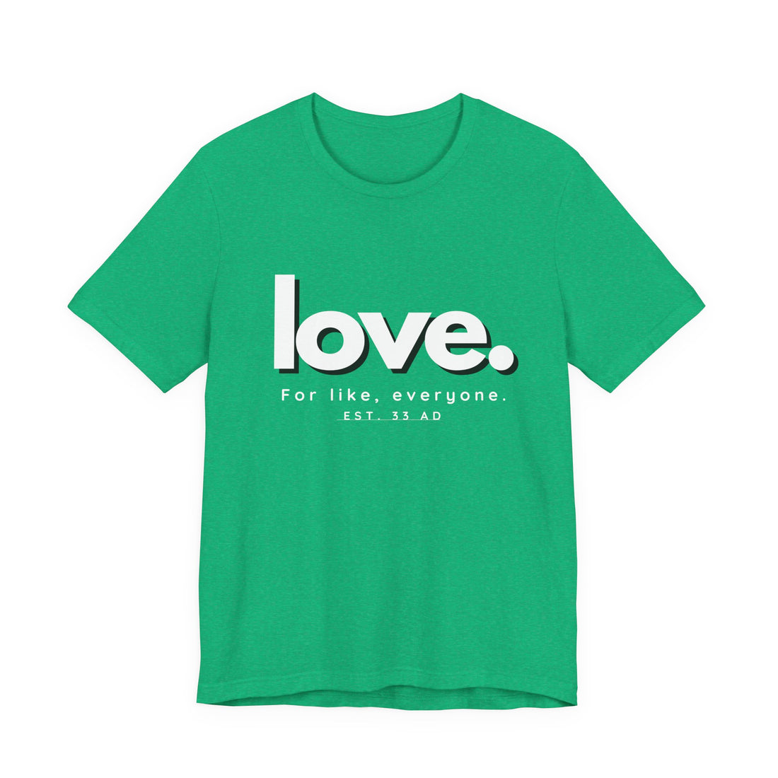 Love. For like, everyone. Inclusive Retro T‑Shirt