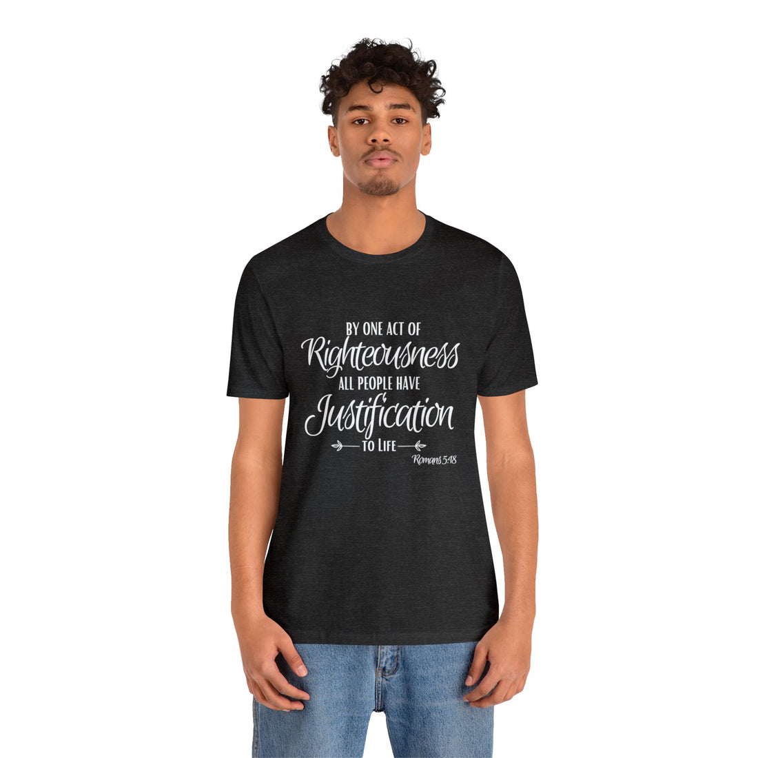 Romans 5:18, Express Delivery, Christian T-shirt for Men and Women