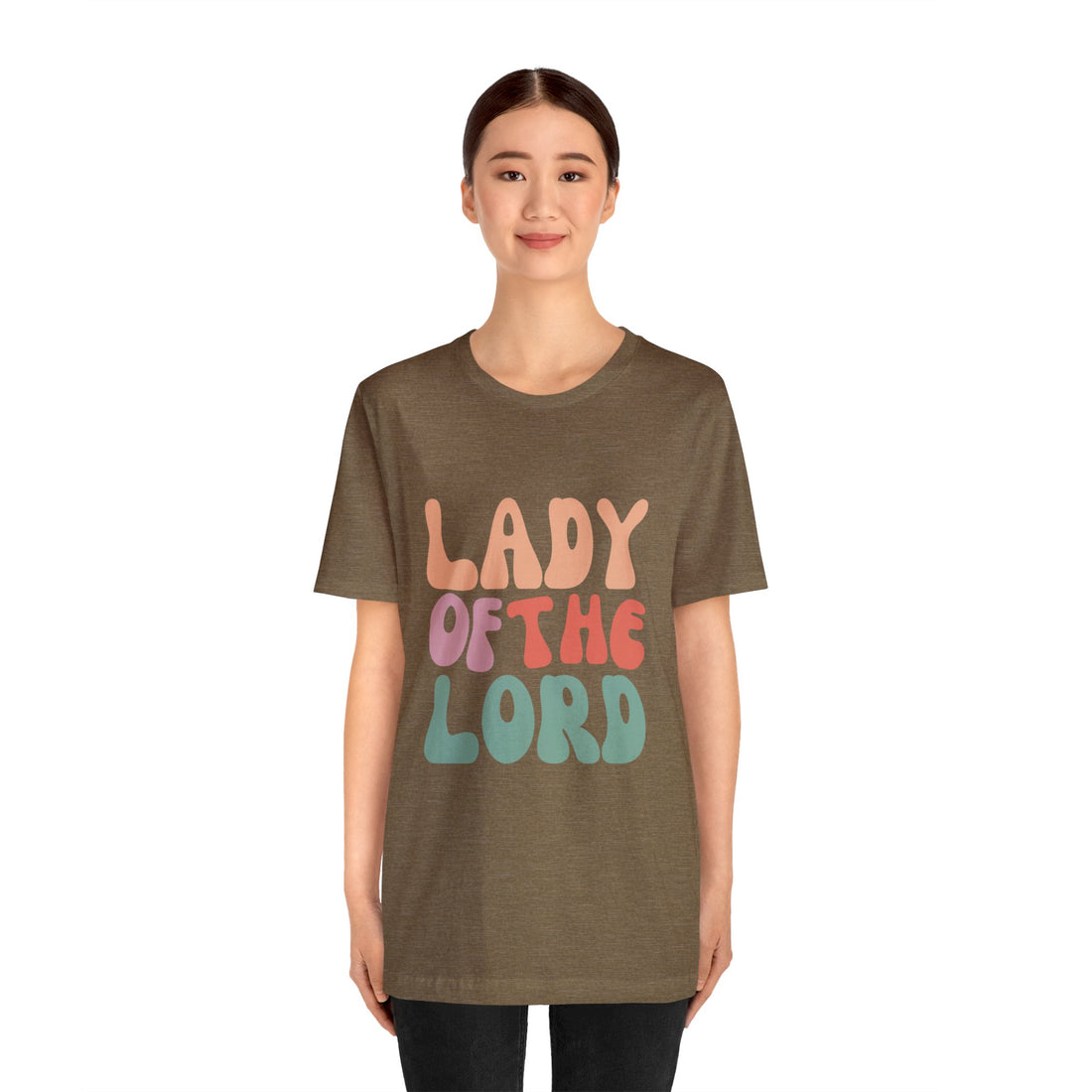 Lady of the Lord, Christian T-shirt for Women