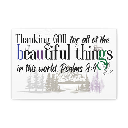 Beautiful Things, Canvas Gallery Wraps