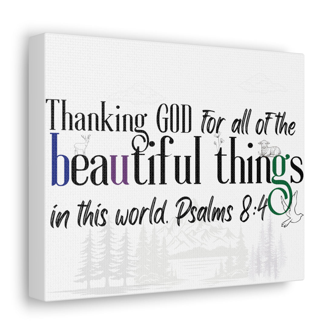 Beautiful Things, Canvas Gallery Wraps