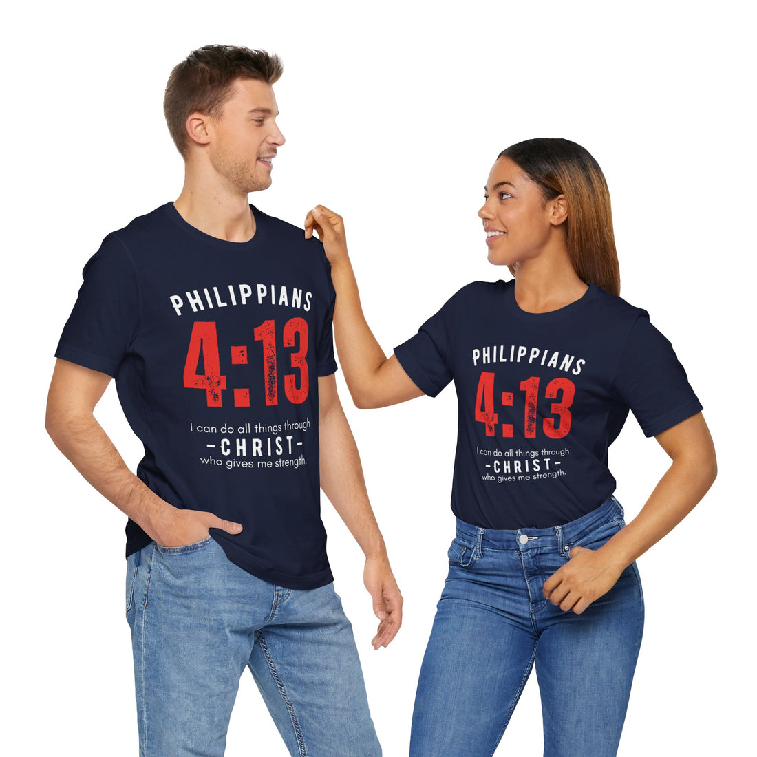 Philippians 4:13 "All Things In Christ" T-shirt for Men and Women