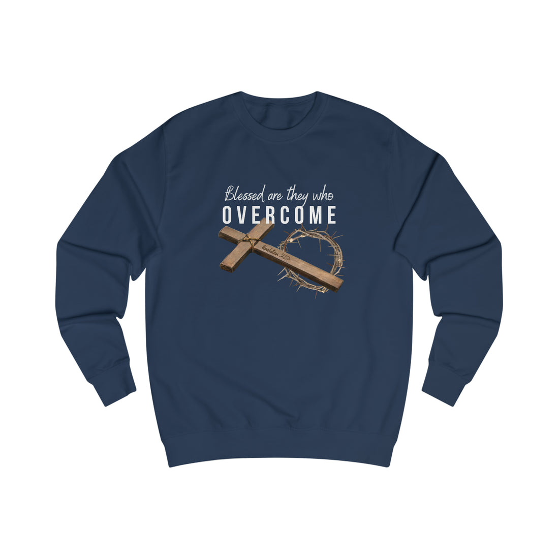 Revelation 21:7 Overcomers, Christian Sweatshirt for men
