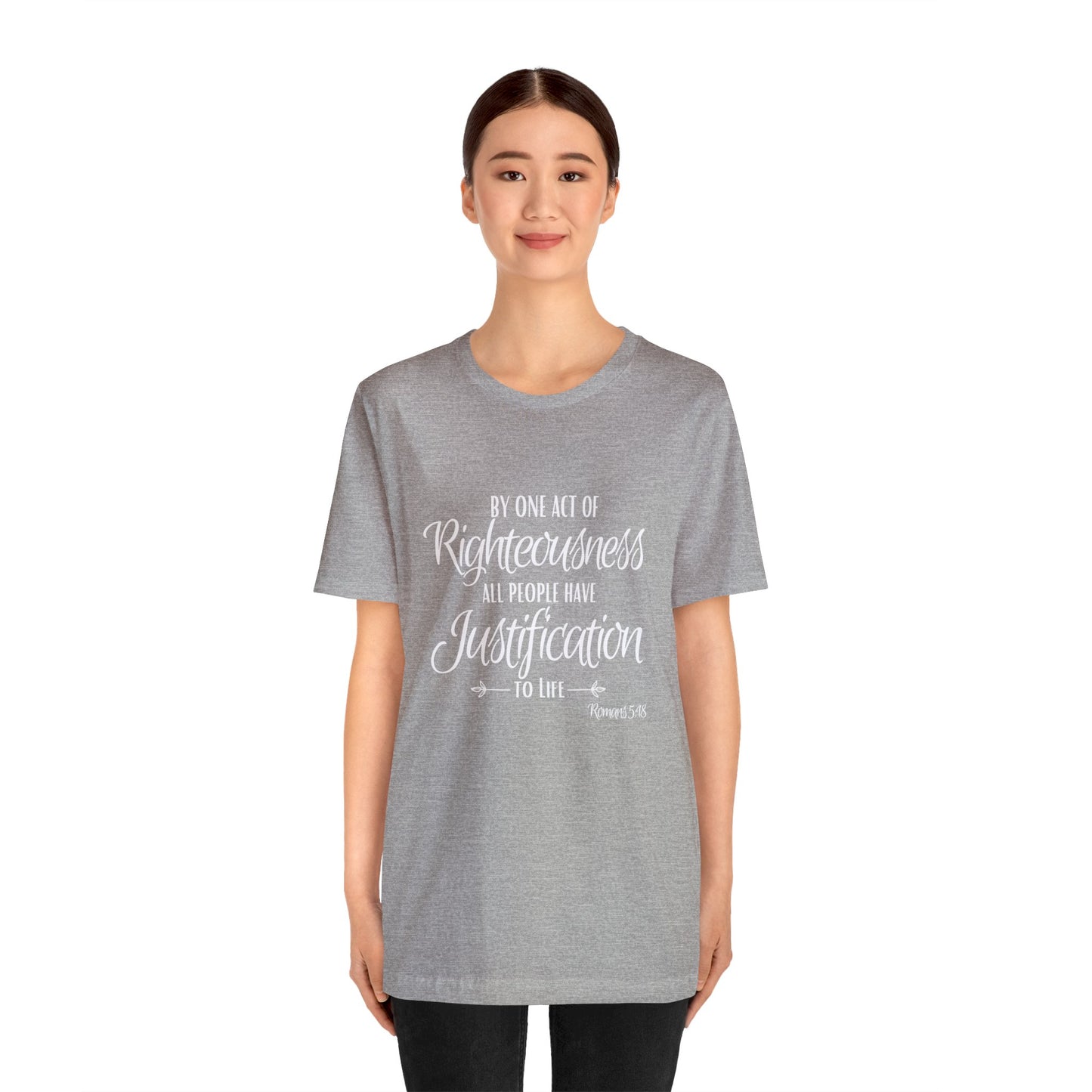 Romans 5:18, Express Delivery, Christian T-shirt for Men and Women