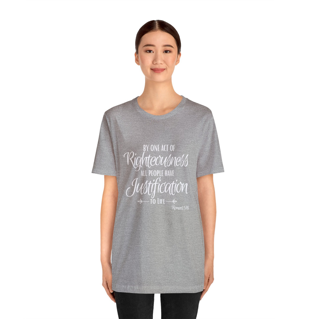Romans 5:18, Express Delivery, Christian T-shirt for Men and Women