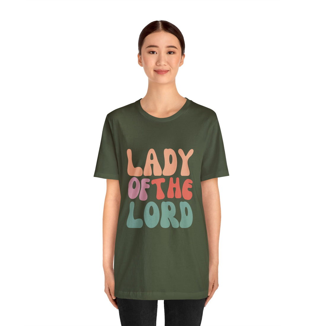 Lady of the Lord, Christian T-shirt for Women