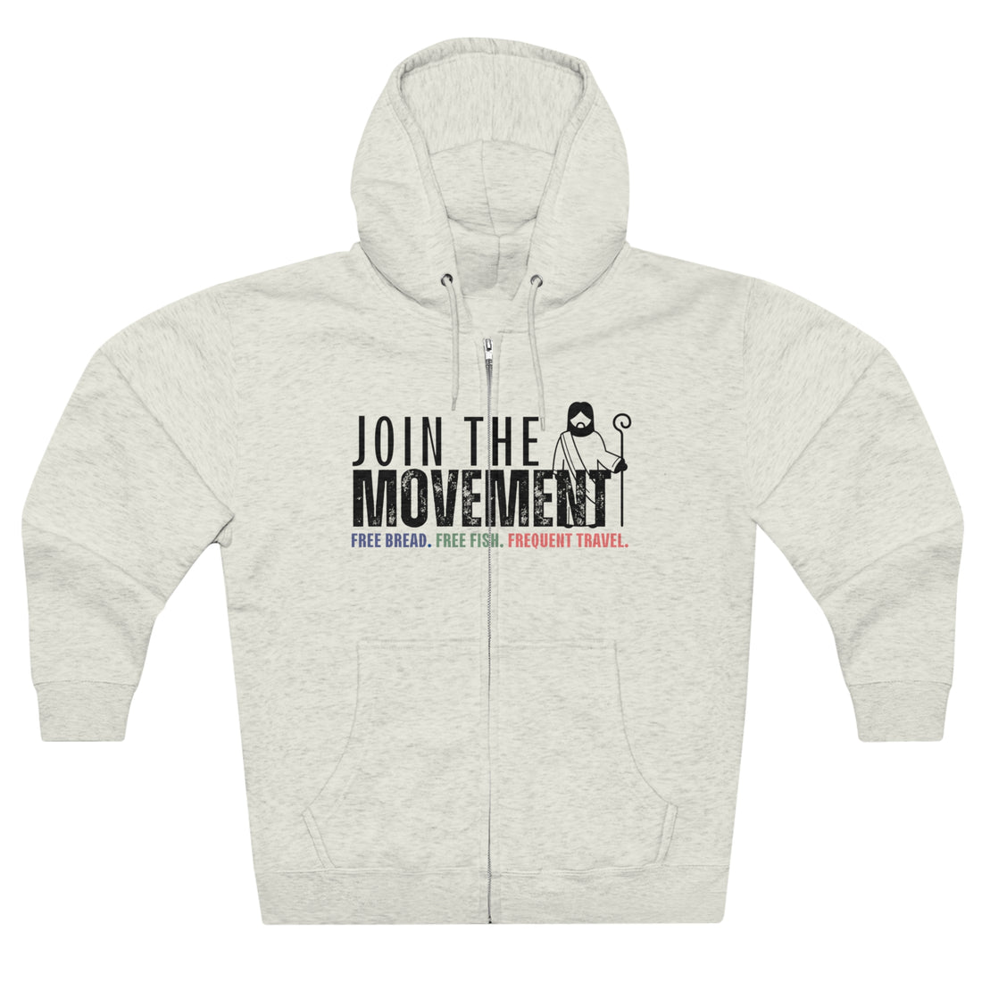 Join the Movement, Christian Zip Hoodie for Men and Women