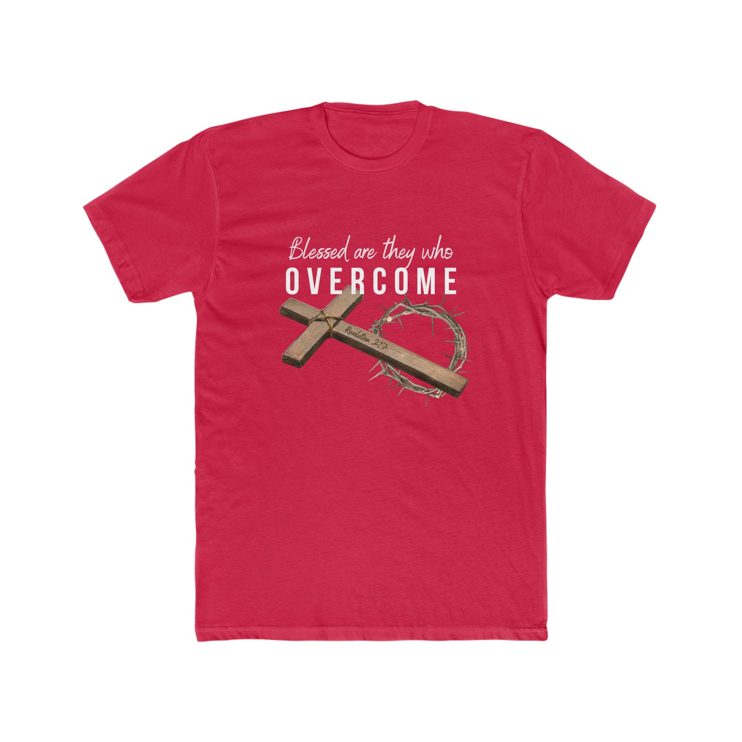Revelation 21.7 Overcomers, Christian T-Shirt for men