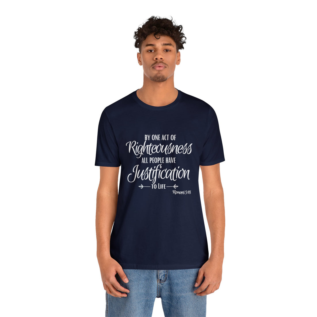 Romans 5:18, Express Delivery, Christian T-shirt for Men and Women