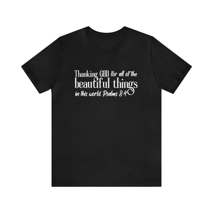 Beautiful Things, Express Delivery, Christian T-shirt for Men and Women