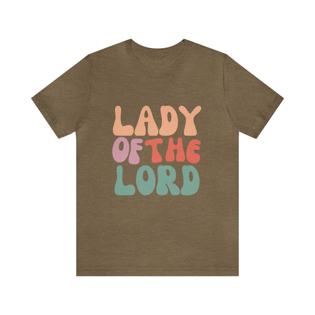 Lady of the Lord, Christian T-shirt for Women