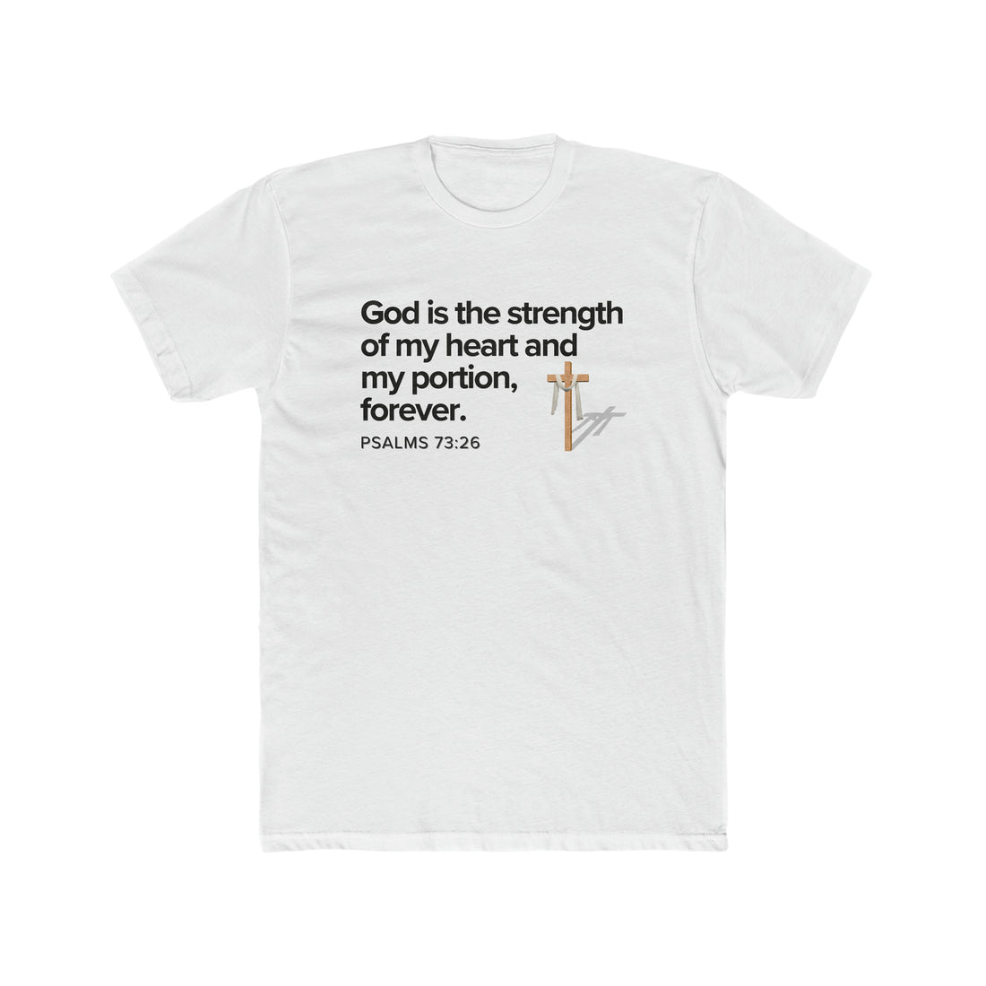 Psalms 73:26 Men's T-shirt