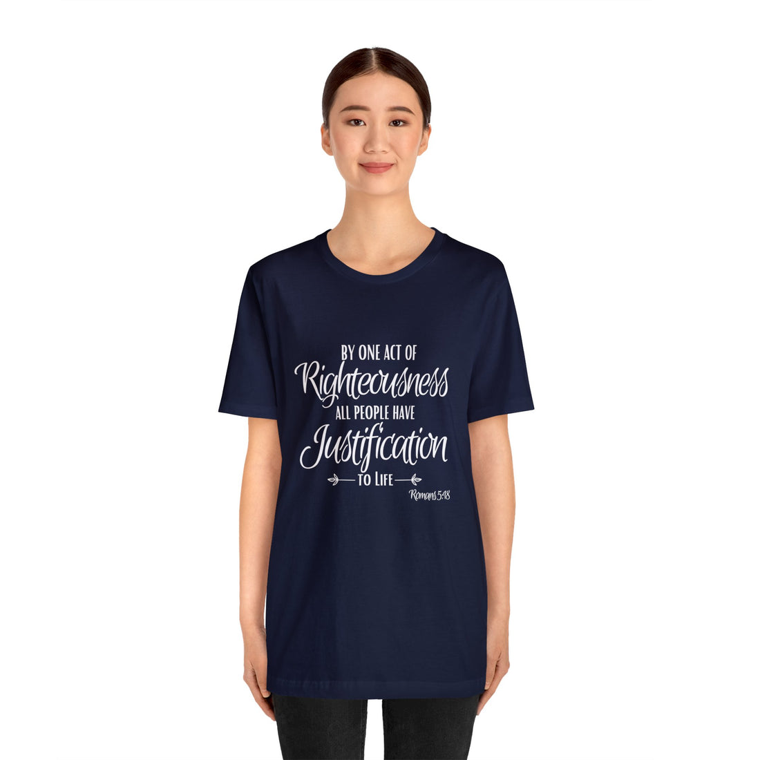 Romans 5:18, Express Delivery, Christian T-shirt for Men and Women