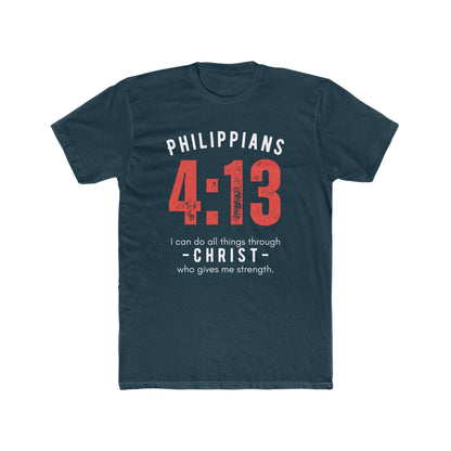 Philippians 4:13, Christian T-shirt for Men