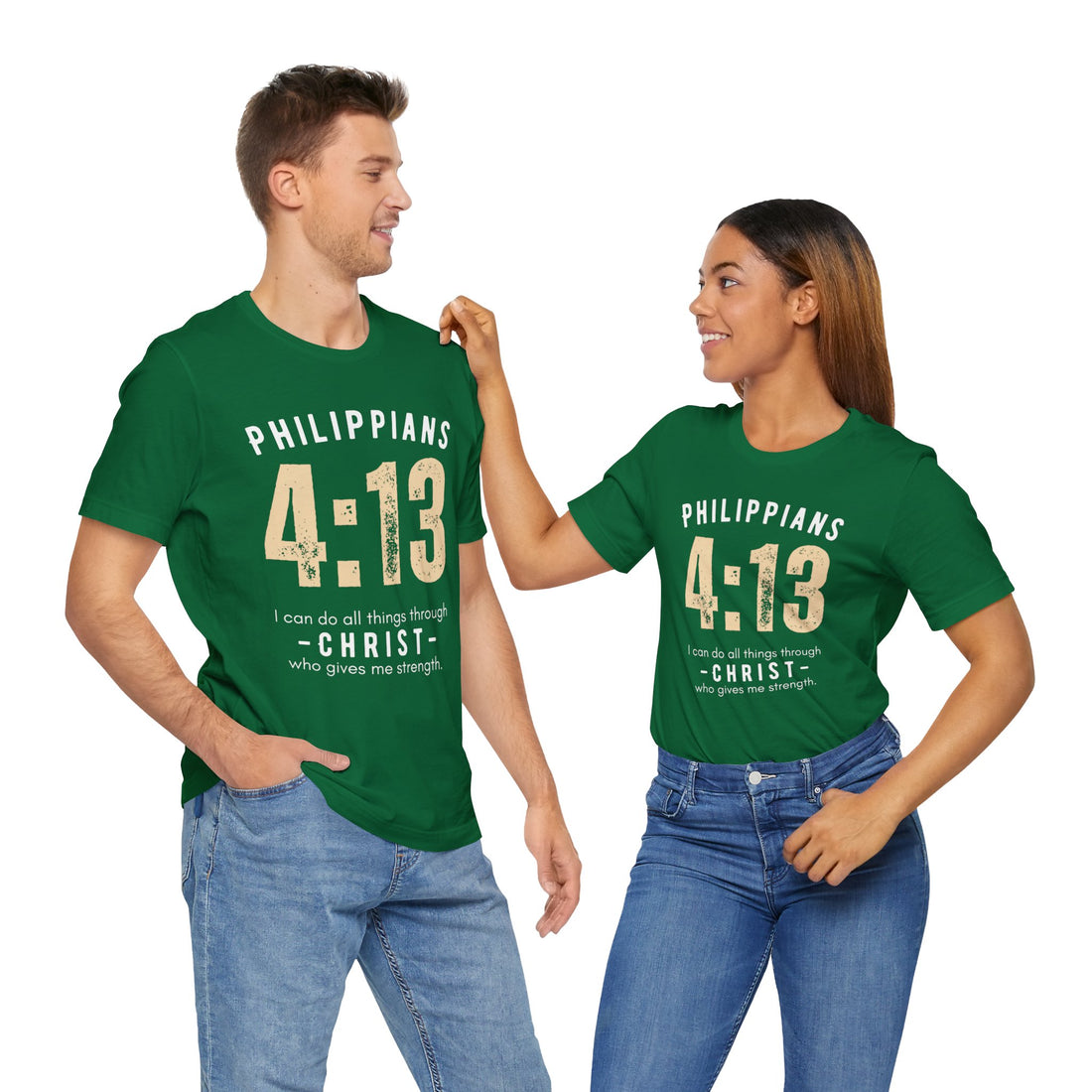 Philippians 4:13 "All Things In Christ" T-shirt for Men and Women