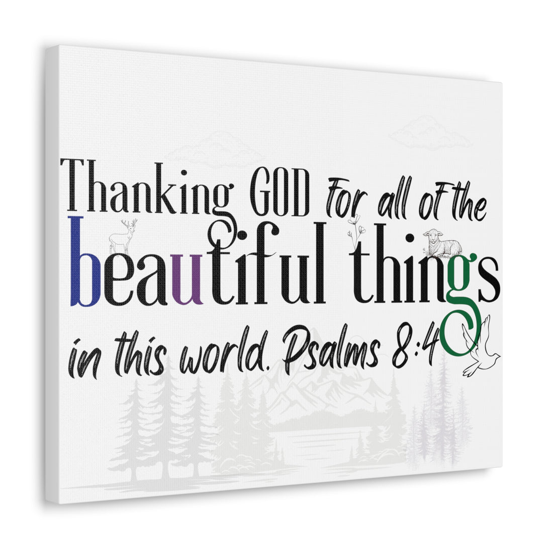 Beautiful Things, Canvas Gallery Wraps