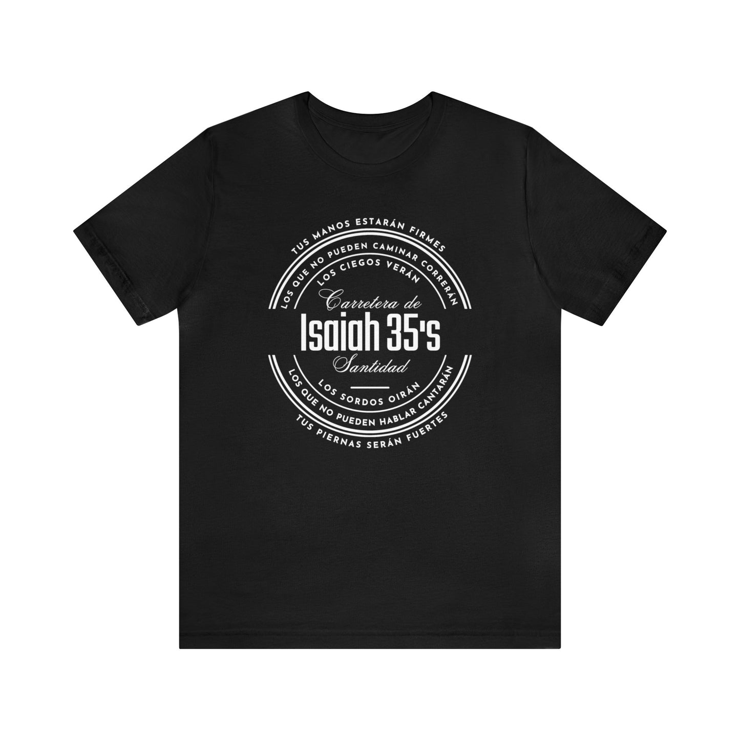 Isaiah 35, Spanish, Christian T-shirt for Men and Women