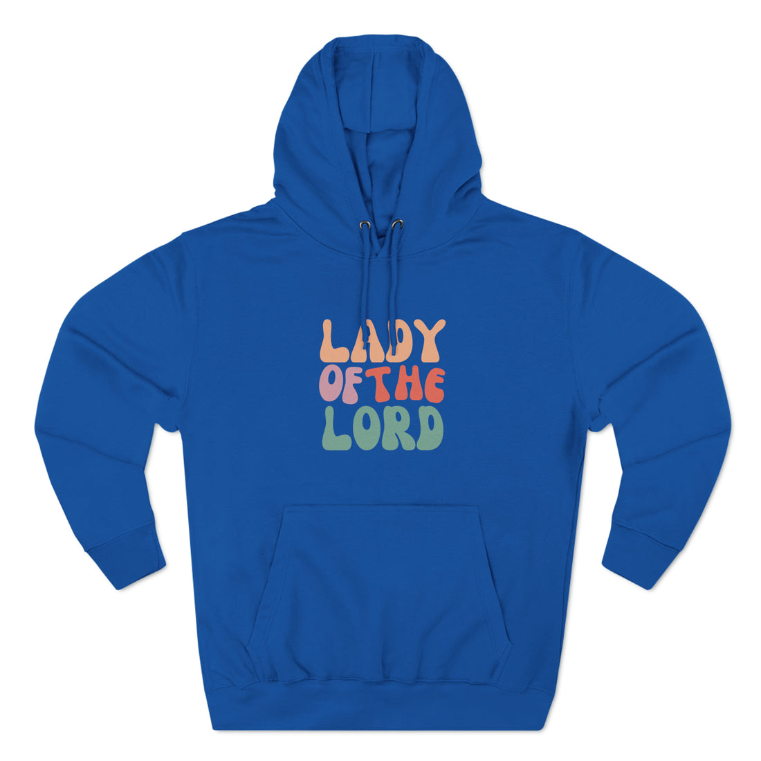 Lady of the Lord, Three-Panel Fleece Christian Hoodie for Women