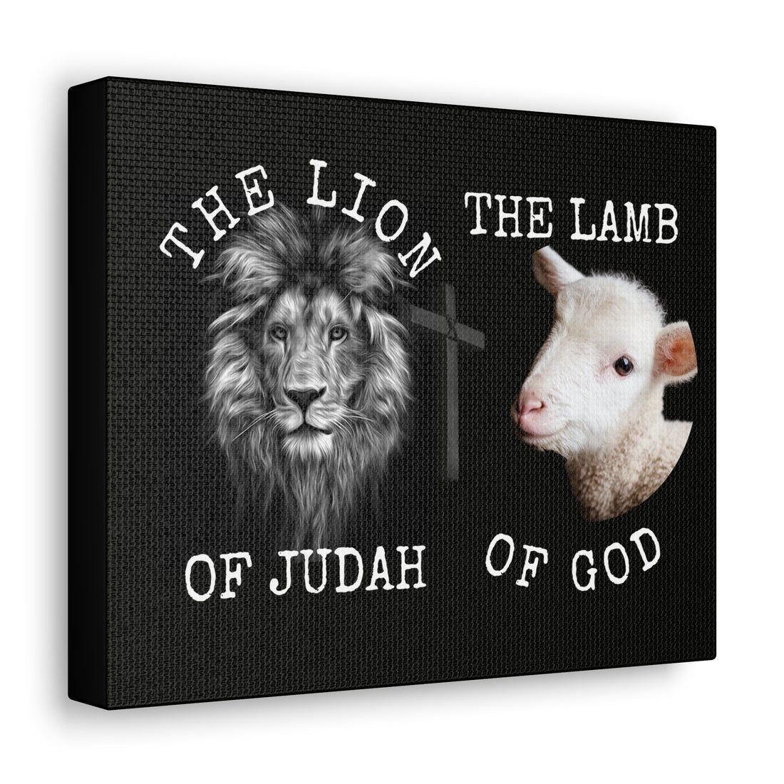 Lion and Lamb, Canvas Gallery Wraps