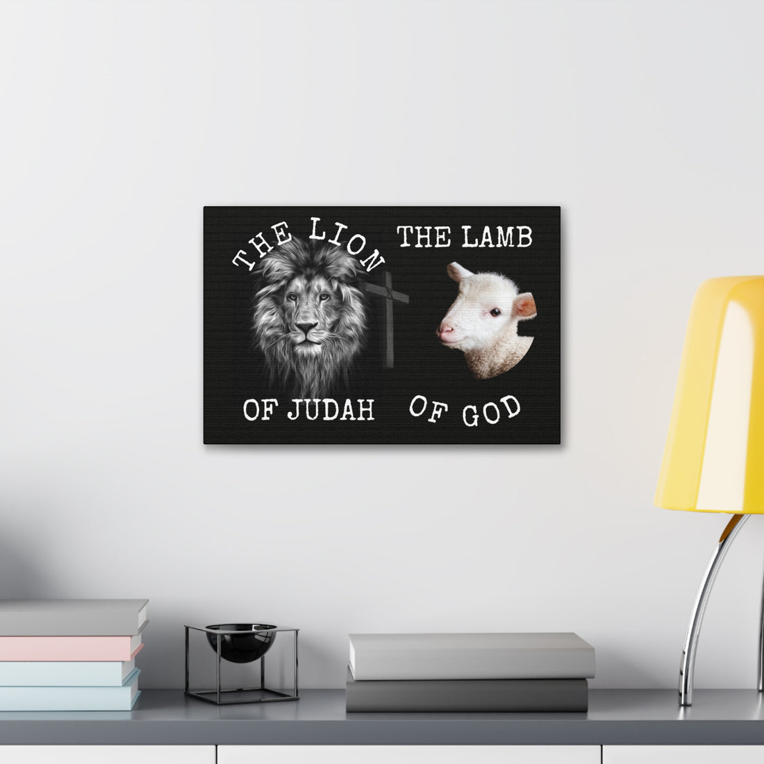 Lion and Lamb, Canvas Gallery Wraps