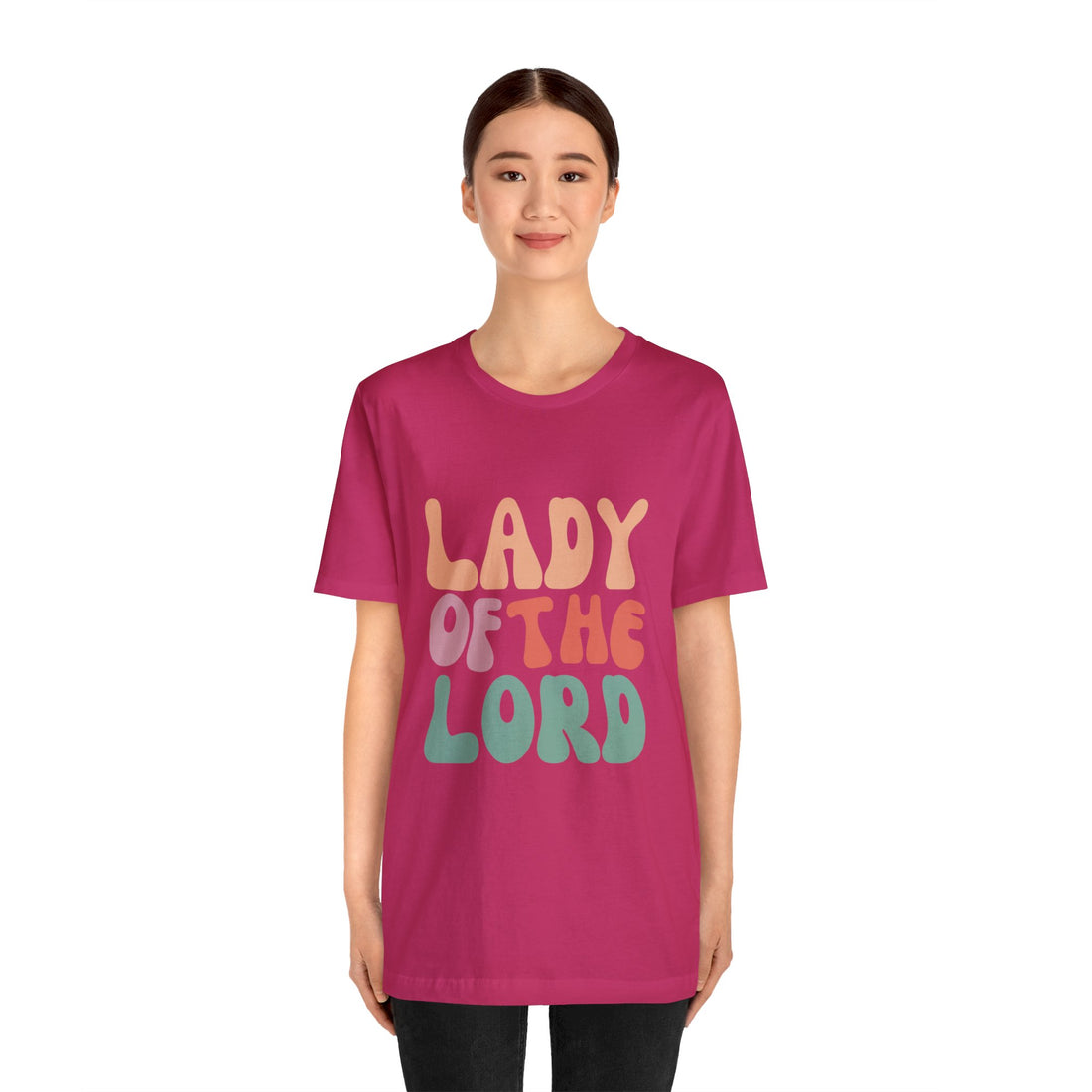 Lady of the Lord, Christian T-shirt for Women