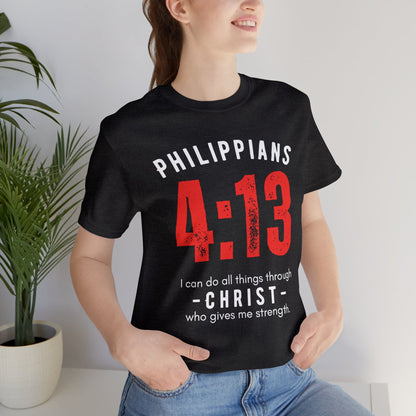 Philippians 4:13, Express Delivery, Christian T-shirt for Men and Women