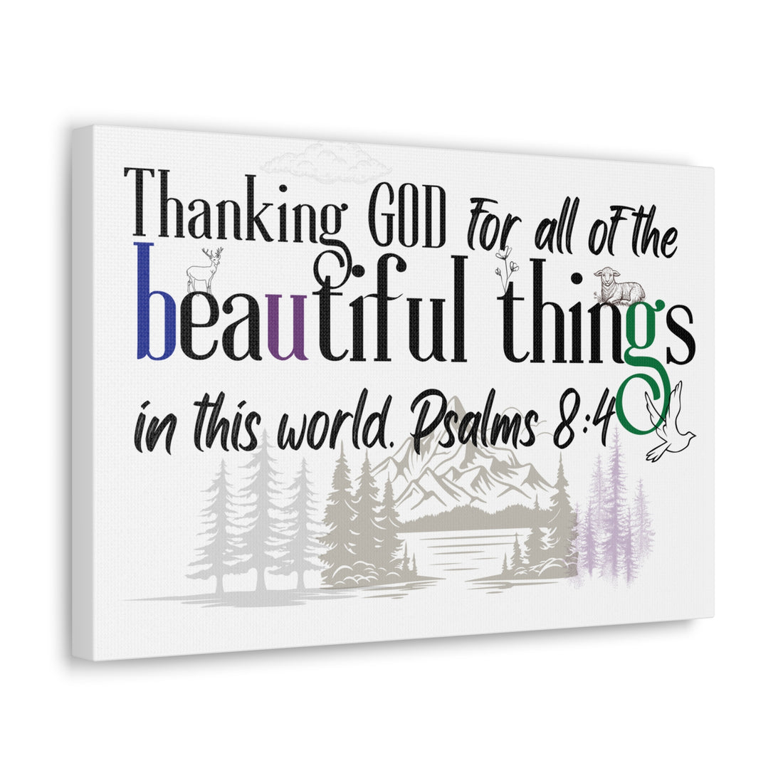 Beautiful Things, Canvas Gallery Wraps
