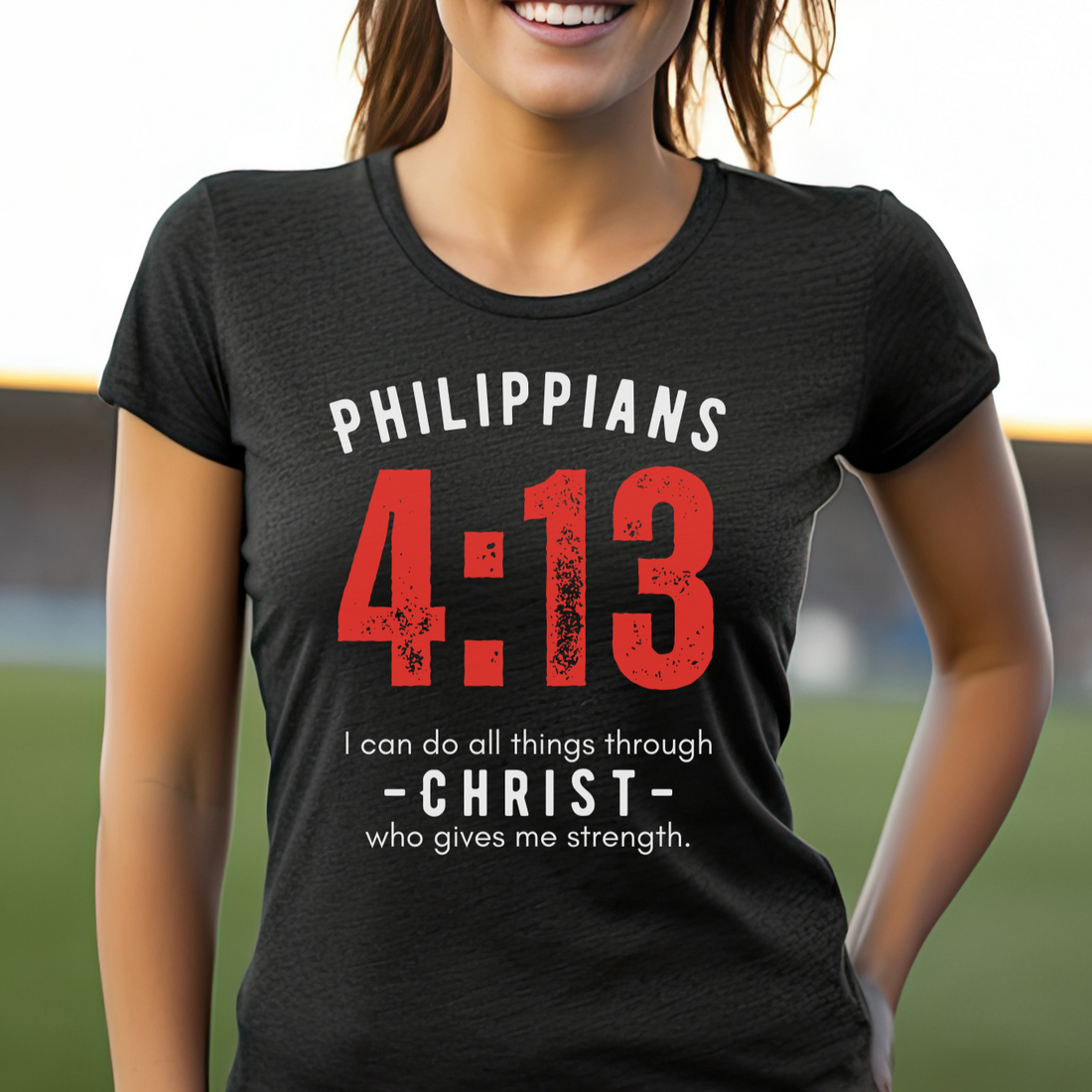 Philippians 4:13 "All Things In Christ" T-shirt for Men and Women